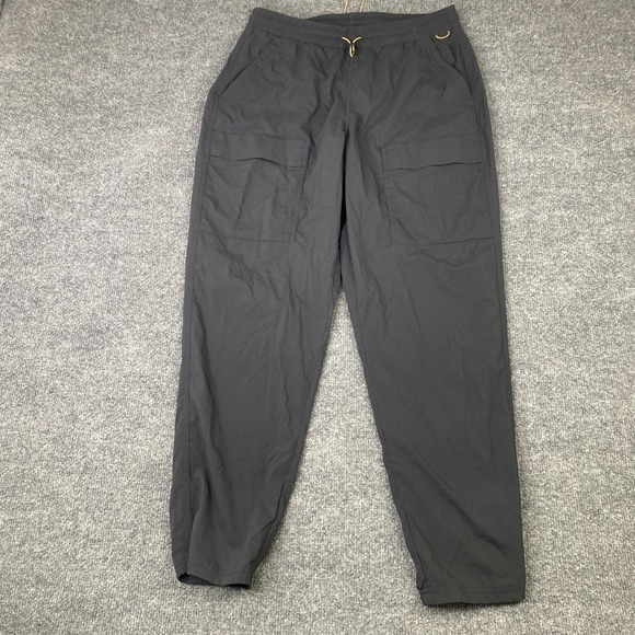 Rei Co-Op Pants - REI Co-op Trailmade Pants Womens Medium Black Pull On Hiking Cargo Joggers